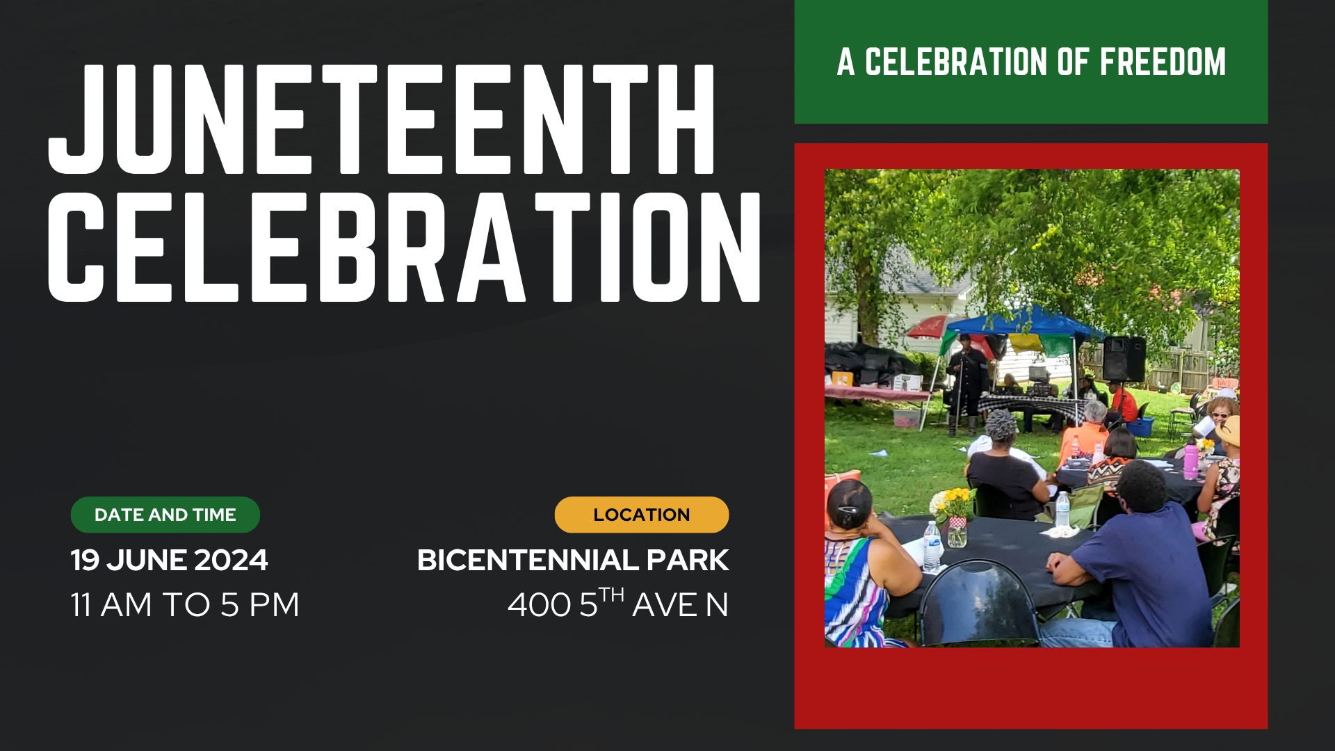 Juneteenth celebration 2026 FB